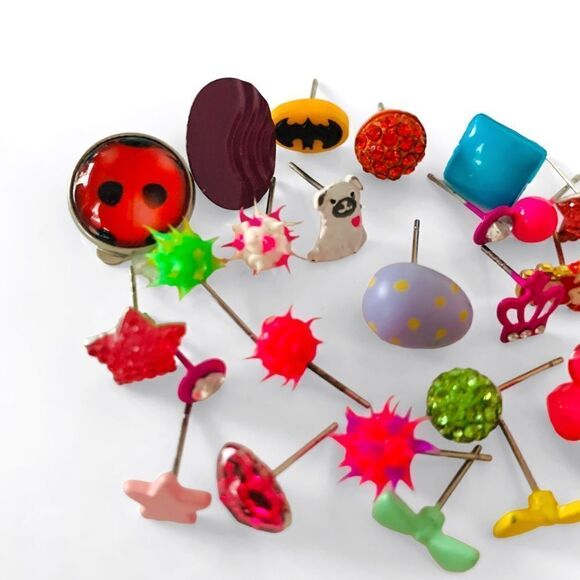 Single Earrings Lot for wear or crafts - Picture 3 of 3